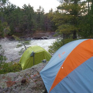 Five Finger Rapids  - Camp Site                     