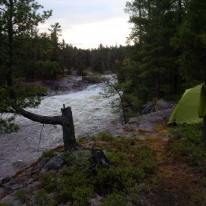 Five Finger Rapids  - Camp Site                          