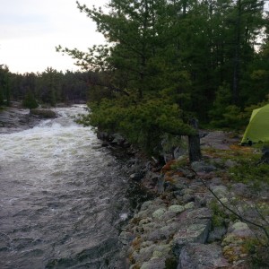 Five Finger Rapids  - Camp Site                            