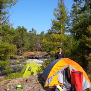 Five Finger Rapids  - Camp Site 